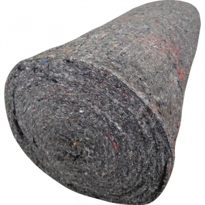 Полотно нетканное хлопчатобумажное ширина 75см серое 1/50