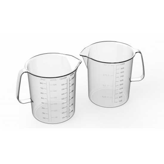 Кружка-кувшин пластмассовая мерная 1,0л