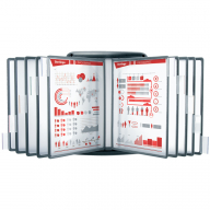 Демосистема настенная с 10 цветными панелями А4