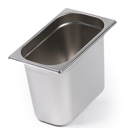 Гастроемкость из нержавеющей стали 265х164х200 мм без крышки Luxstahl