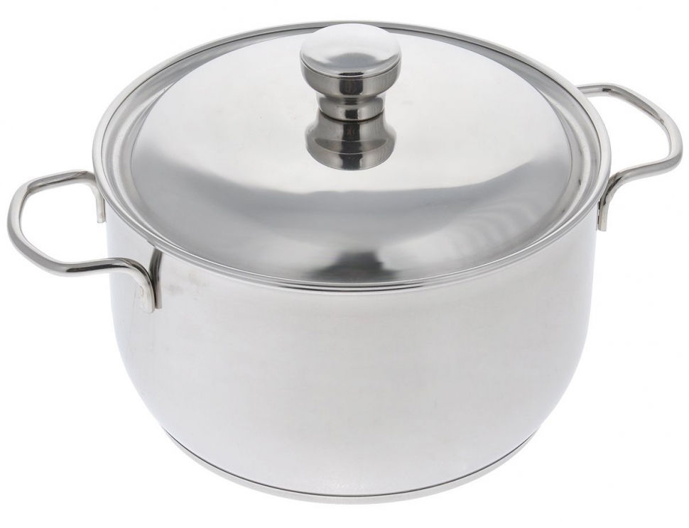 Кастрюля нержавеющая сталь 3,0л Амет Классика-Прима 1/6