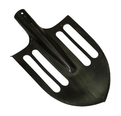 Лопата штыковая с отверстиями без черенка