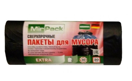 Мешки д/мусора 30л 30шт Экстра 1/24