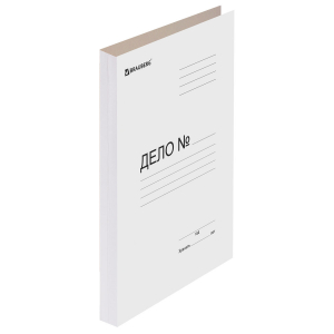 Папка ДЕЛО А4 мелованный картон без скоросшивателя