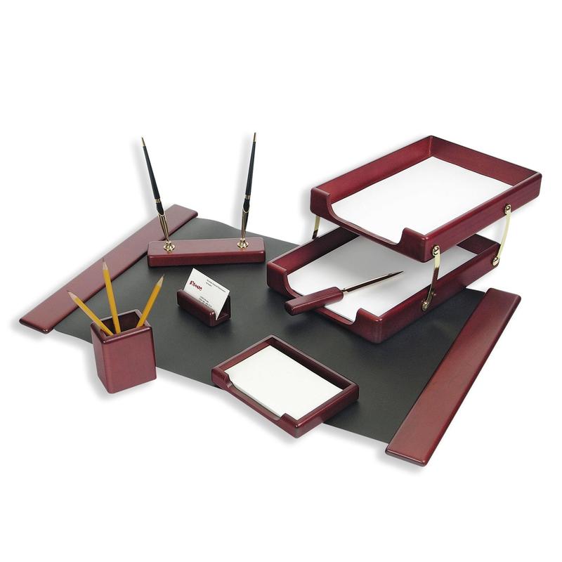 Набор канцелярских принадлежностей настольный дерево