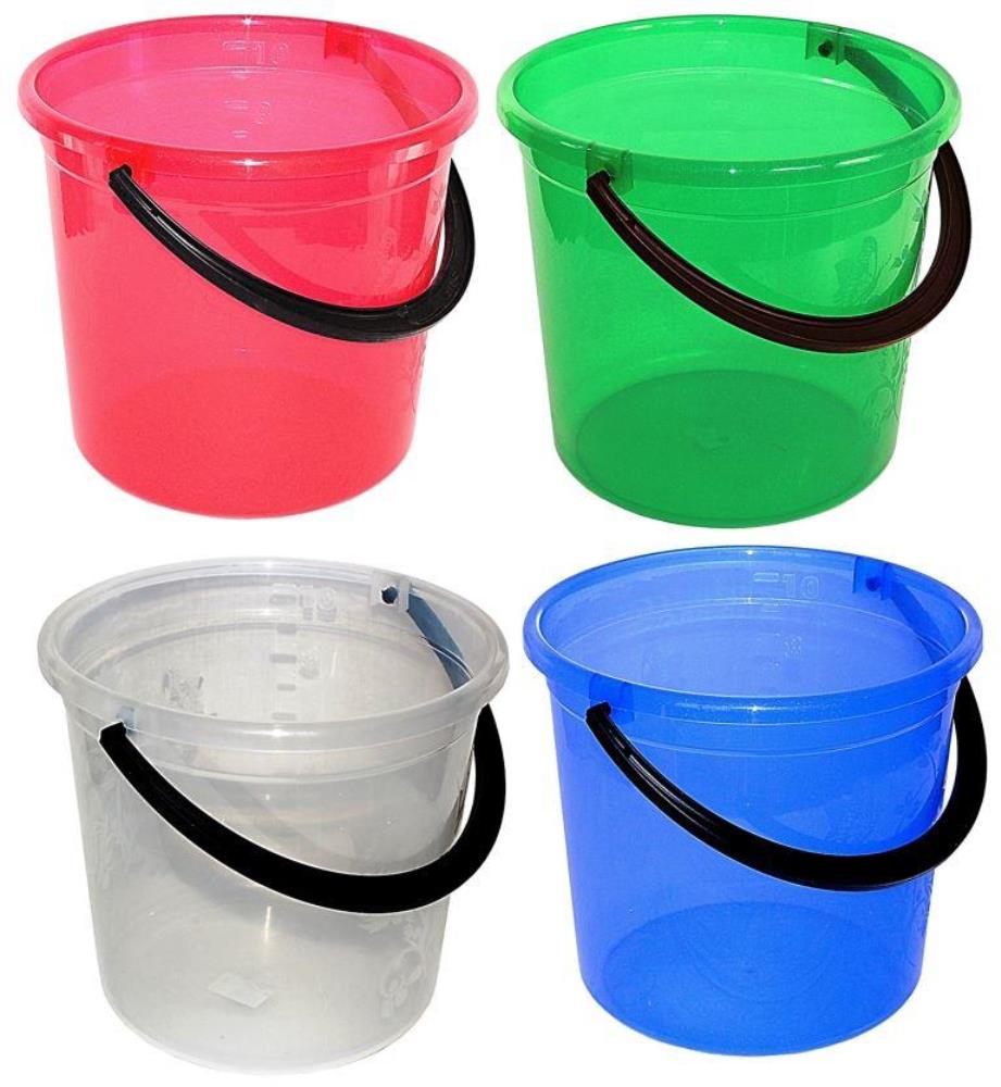 Ведро пластмассовое 10л мерное для пищевых продуктов