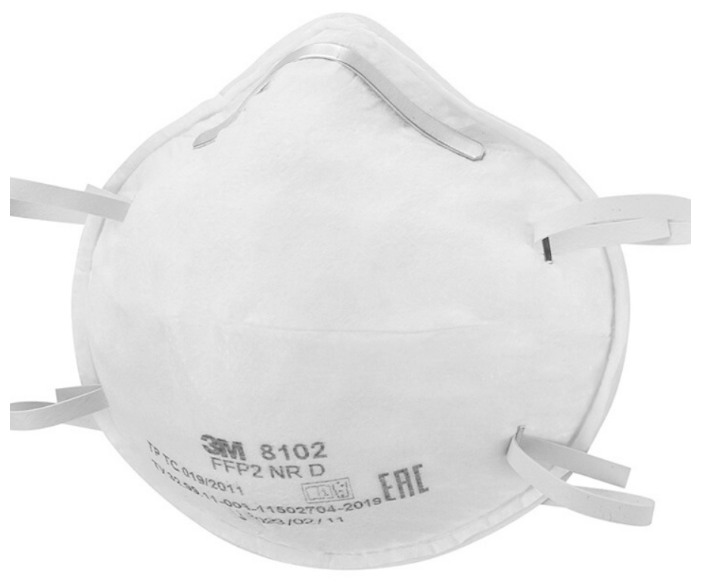 Полумаска фильтрующая 3М 8102