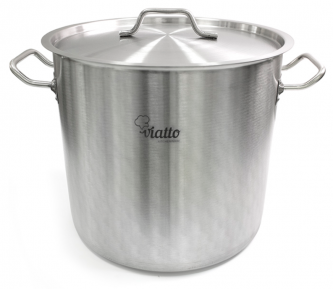Кастрюля нержавеющая сталь 30л Viatto
