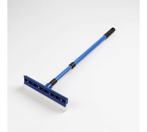 Окномойка  с поролоновой насадкой, металлической телескопической ручкой палка 80см.