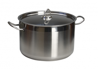 Кастрюля нержавеющая сталь 15л Luxstahl