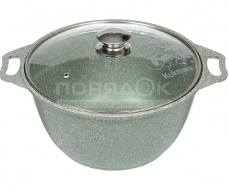 Кастрюля с антипригарным покрытием Kukmara Мрамор кмф32а, 3 л