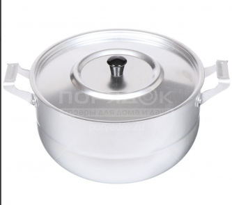 Кастрюля алюминиевая Scovo Демидово МТ-117, 3 л