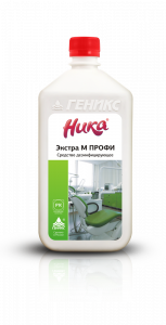 Средство дезинфицирующее НИКА "Экстра М Профи", 1л концентрат